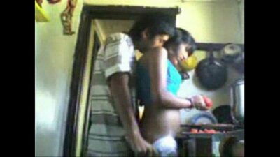 Indian wife fucked in kitchen