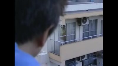 Japanese lonely housewife seduce neighbour for sex