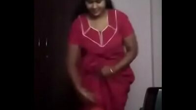 My neighbour house aunty caught changing dress