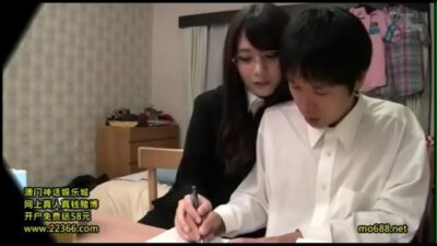 Japanese sexy milf tutor wants to fuck her student