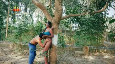 Telugu couple outdoor park sex video